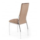 Стул HALMAR K416 бежевый/хром